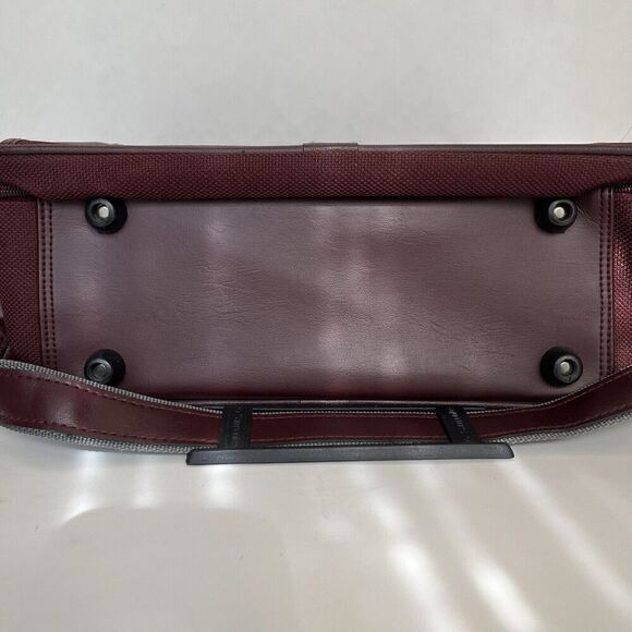 Vintage Samsonite Sentry II Shoulder Bag Carry on Luggage V Leather 15" Softside - Picture 3 of 16